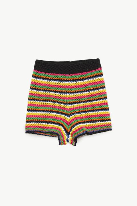 Shorts Uncinetto Multicolore