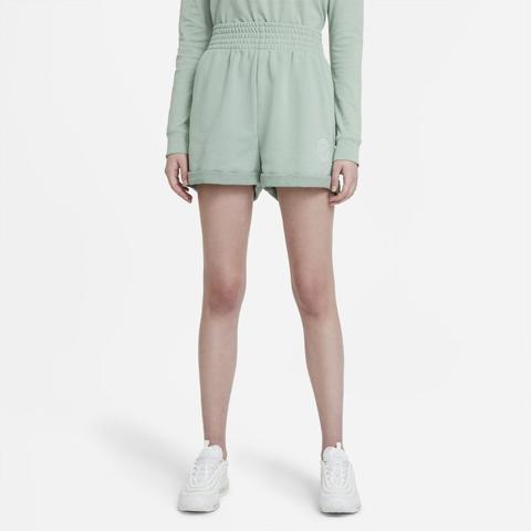 Nike Sportswear Femme Pantalón Corto - Mujer - Verde