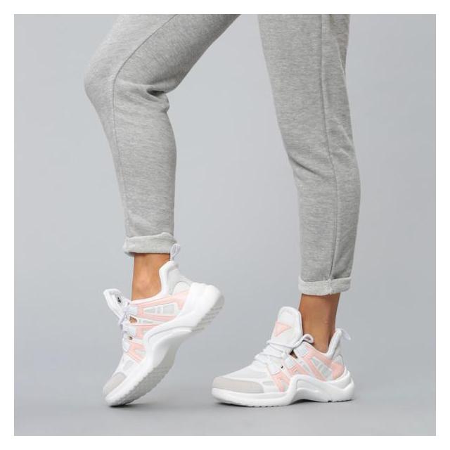 arched trainers