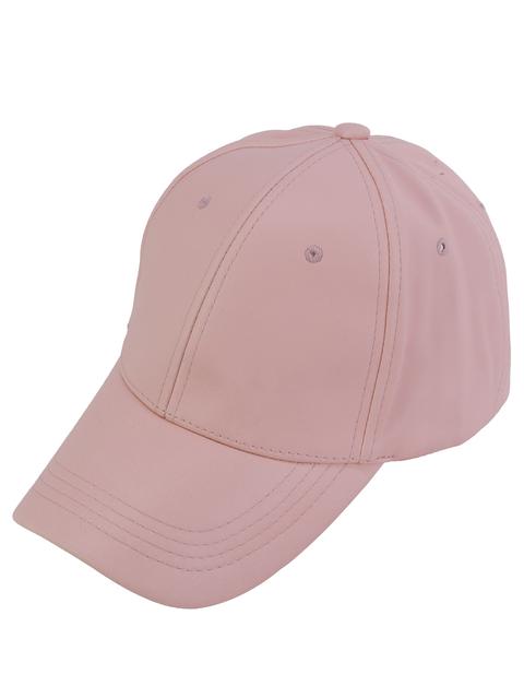 Cappello Da Baseball Di Ecopelle Rosa