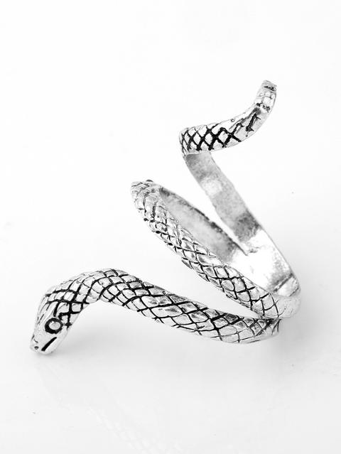 Anillo Espiral En Forma De Serpiente