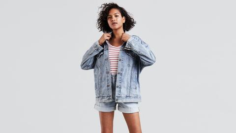 Baggy Trucker Jacket from Levi's on 21 Buttons