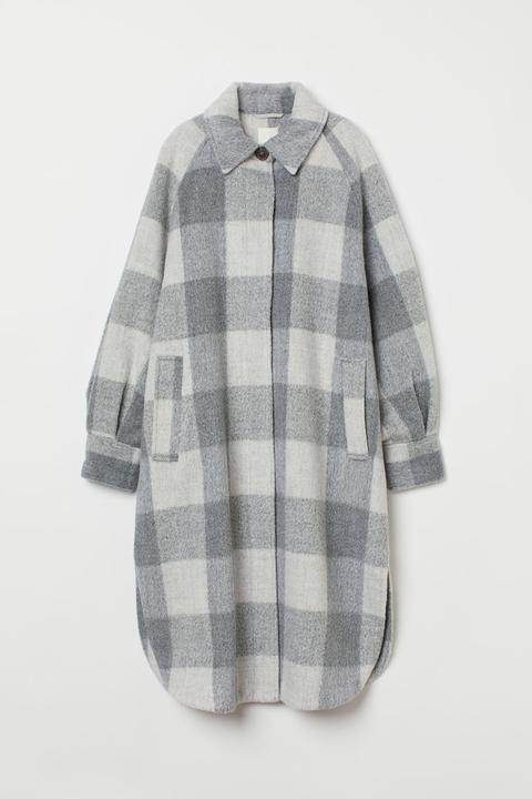 Abrigo Oversize - Gris