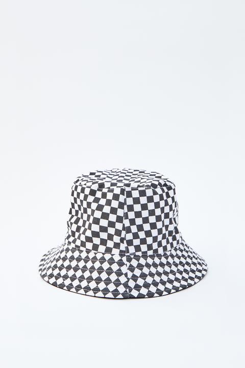 Gorro Bucket Cuadro Damero