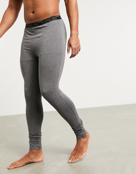 Meggings Confort Antracita Marga Con Cinturilla De La Marca De Asos Design-gris