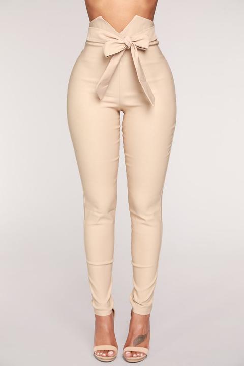 Knot Your Girl Pants - Khaki