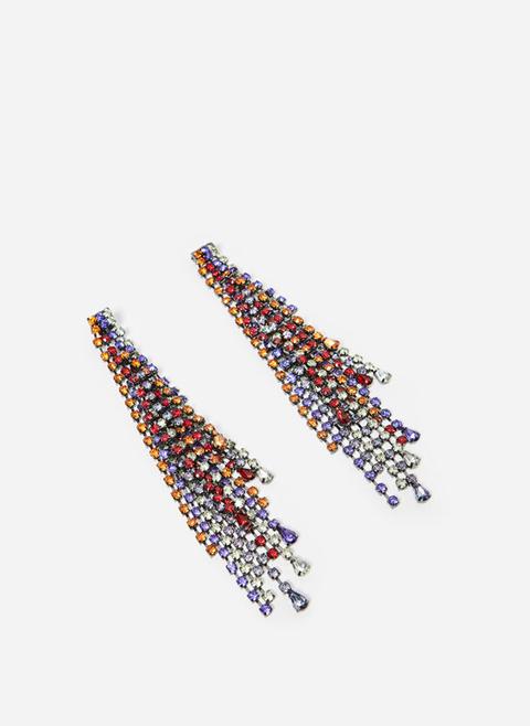 Multicoloured Cascading Earrings