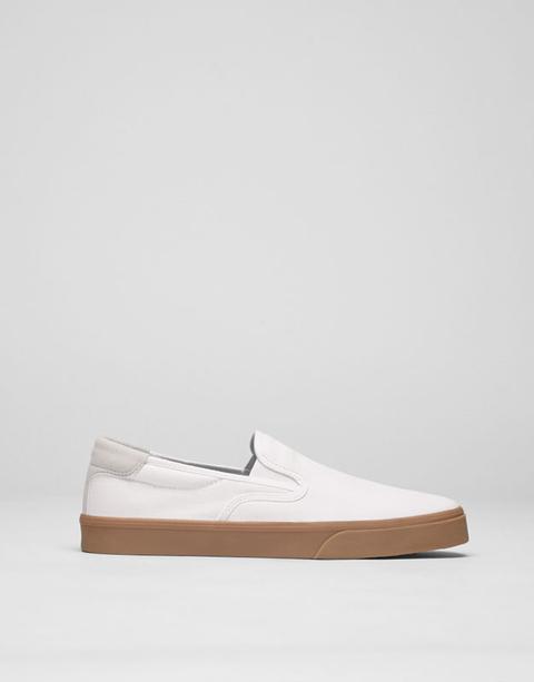 Zapatilla Elástica Piso Caramelo.