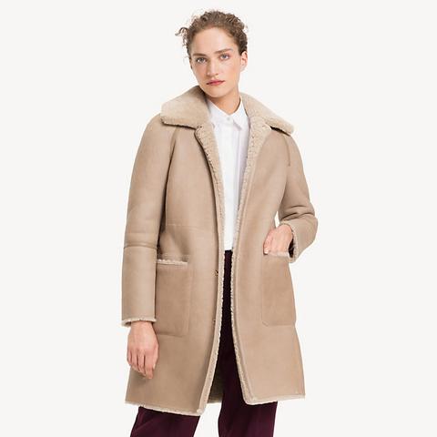 Cappotto Reversibile In Shearling