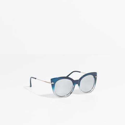 Dark Blue Sunglasses