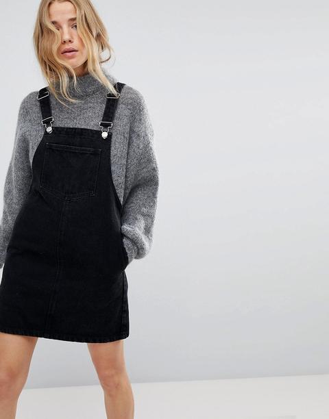 Miss Selfridge Denim Dungaree Dress