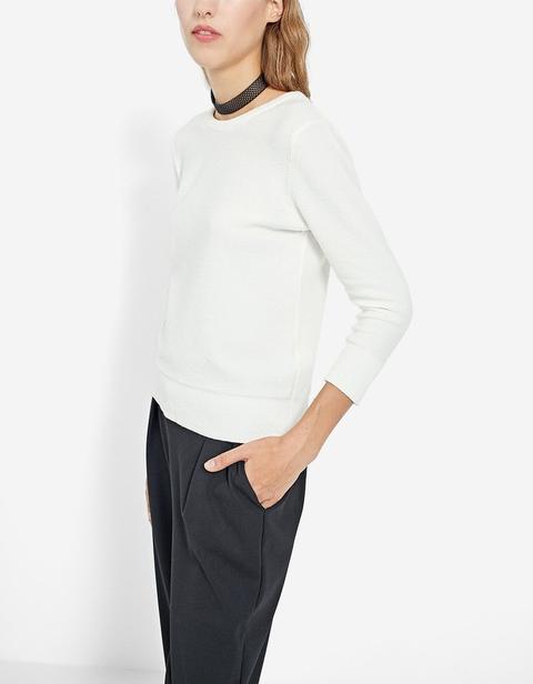 Pullover Basic Ecru