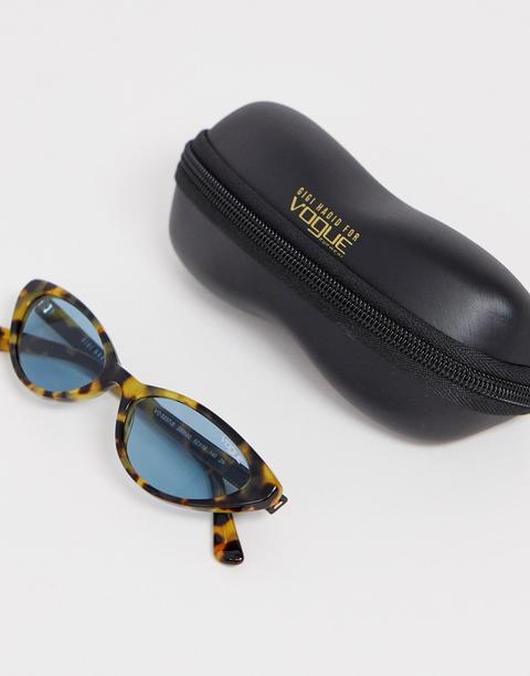 Vogue Eyewear X Gigi Hadid 0vo4130s - Occhiali Da Sole A Occhi Di Gatto -  Rosa from ASOS on 21 Buttons