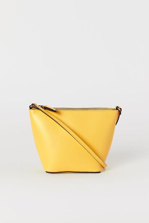 H & M - Small Bucket Bag - Yellow