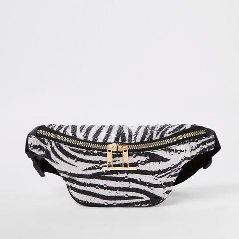 zebra bum bag