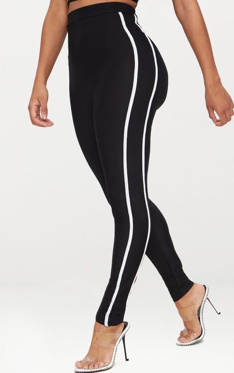 striped high waisted leggings