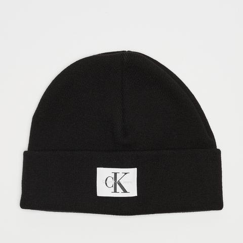 Ck Short Beanie Black