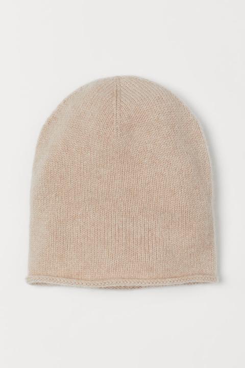 Gorro De Cachemira - Beis