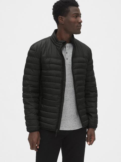 gap coldcontrol lightweight puffer jacket