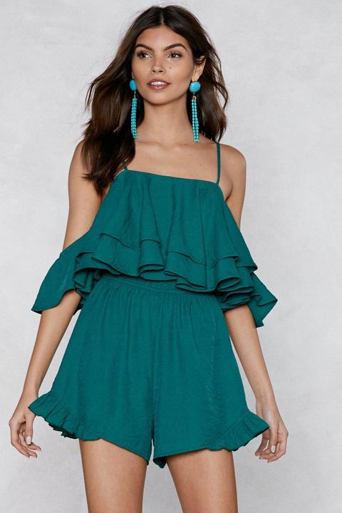 You Just Keep Getting Better Ruffle Romper