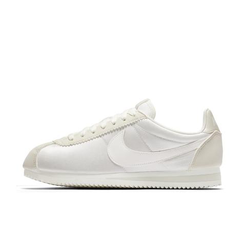 Scarpa Nike Classic Cortez Nylon - Donna - Bianco