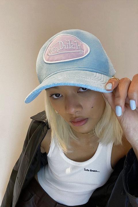Von Dutch Uo Exclusive Velour Trucker 