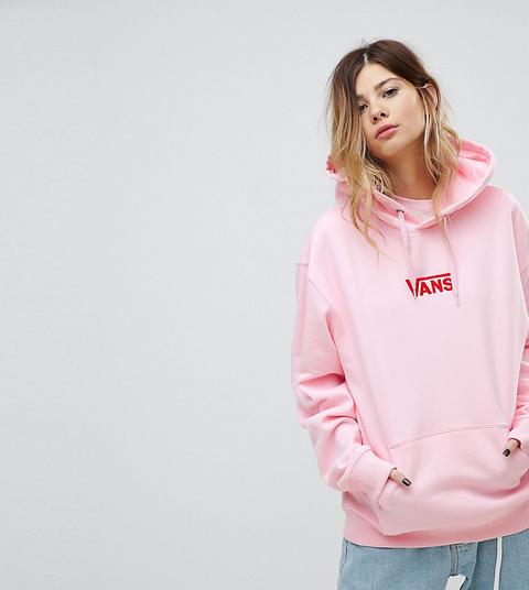 Sudadera Extragrande Con Capucha En Rosa Exclusiva En Asos De Vans