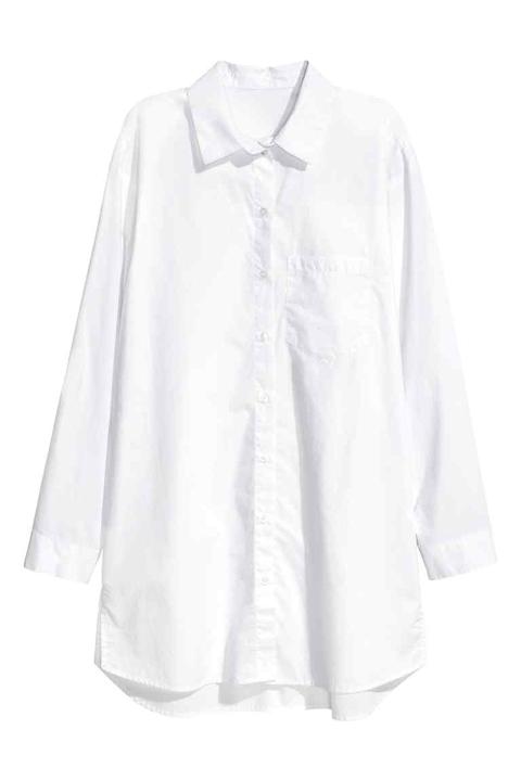 Camicia Oversize In Cotone