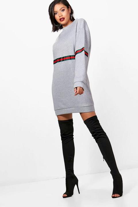 Sports Stripe Detail Dress