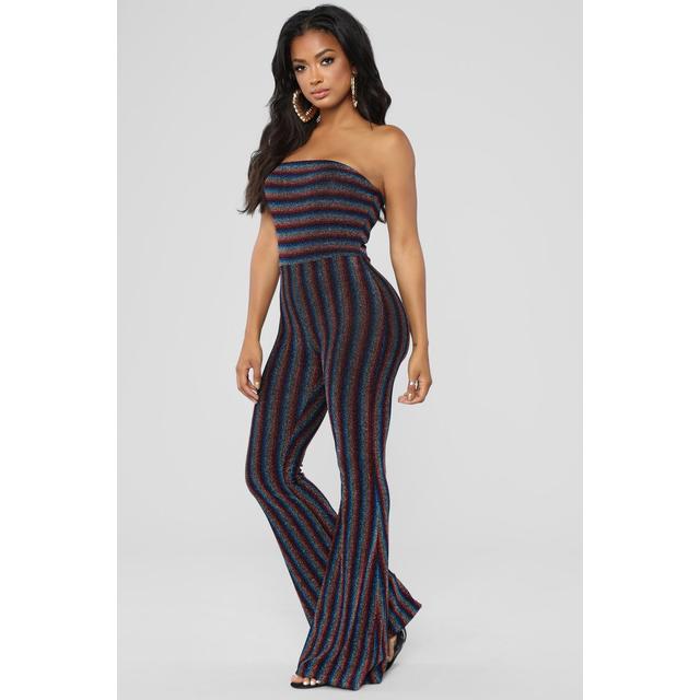 rainbow jumpsuit fashion nova