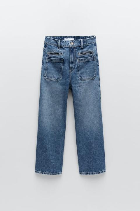 Jeans Z1975 Wide Leg Cropped