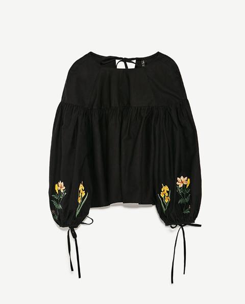 Top With Full Sleeves