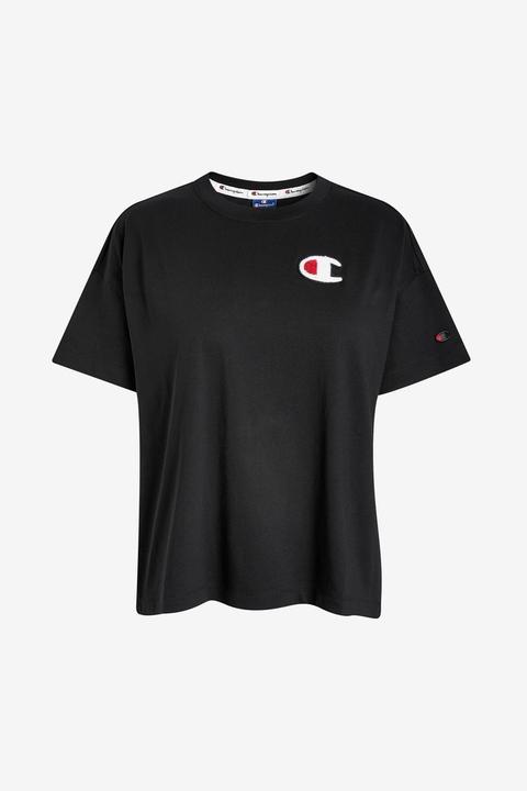 champion logo tee womens