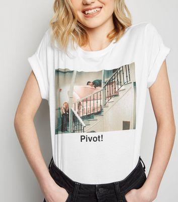 Friends-t-shirt Mit „pivot”-slogan 