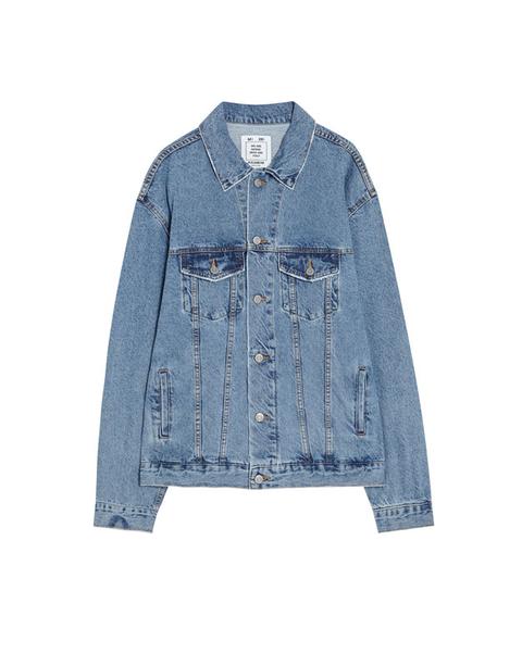 Giubbotto Denim Oversize