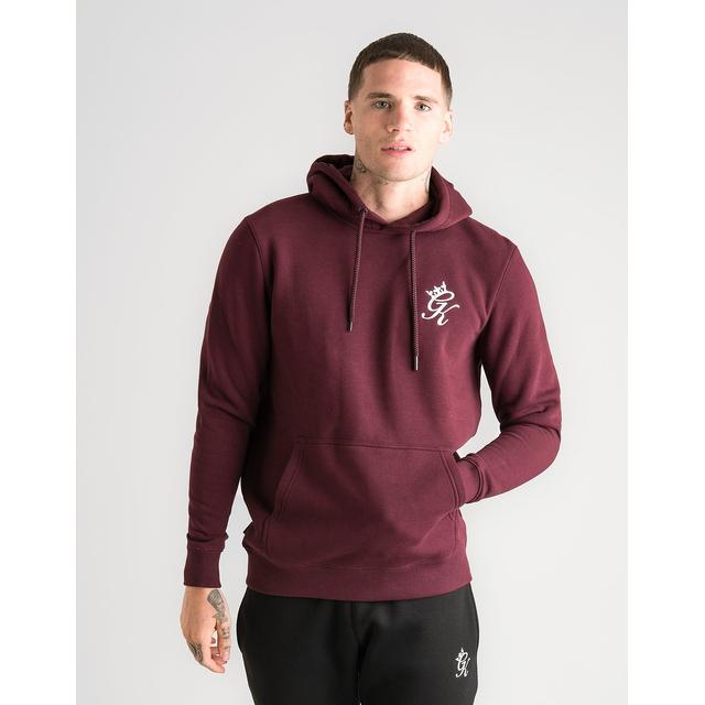 gym king burgundy hoodie