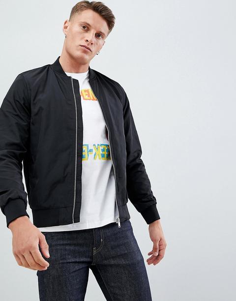 Burton Menswear - Bomber Nero - Nero