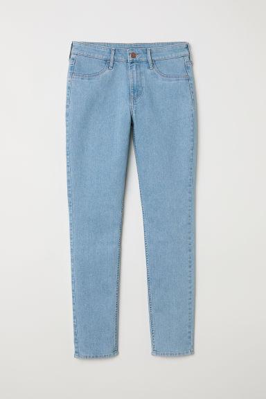 H & M - Skinny Regular Ankle Jeans - Blu