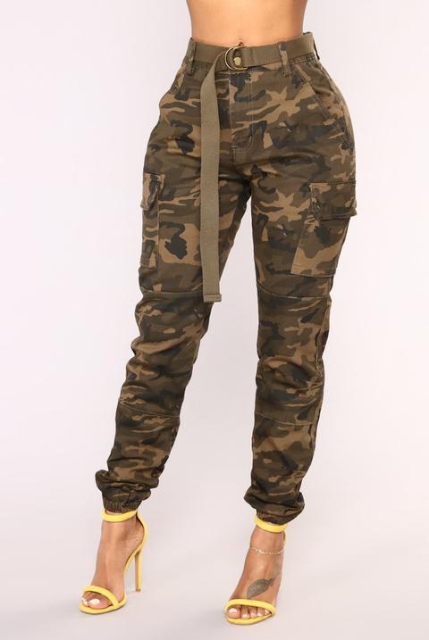 oversized camouflage pants