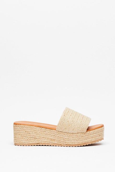 Womens You're A Natural Woven Wedge Sandals