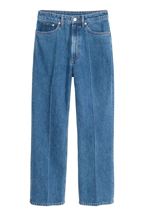 H & M - Kickflare High Ankle Jeans - Blu