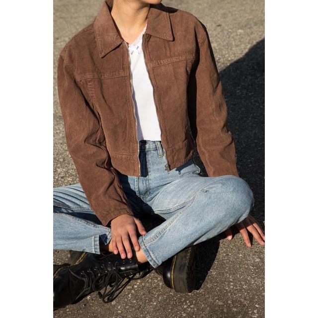 Karina Corduroy Jacket from Brandy Melville on 21 Buttons