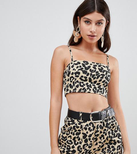 Corpiño De Leopardo De Prettylittlething