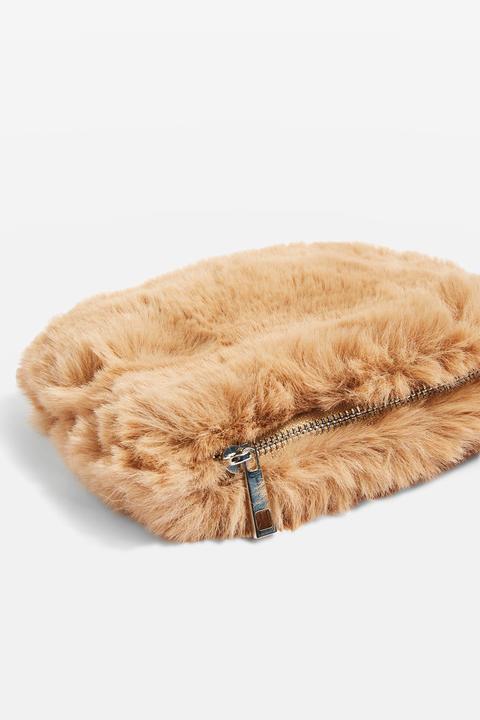 Teddy Faux Fur Purse