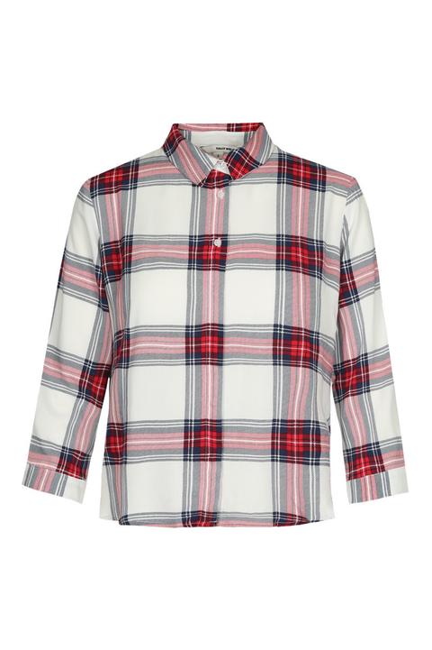 Camicia Boxy A Quadri