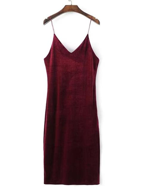 Velluto Cami Dress