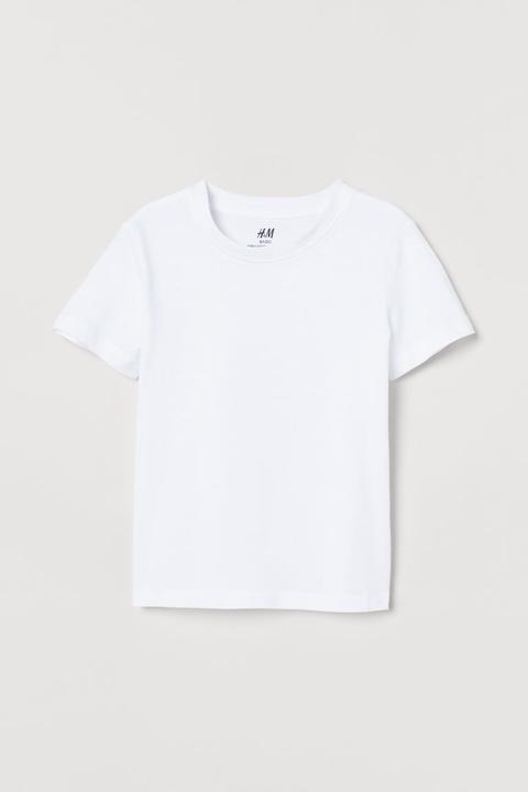 T-shirt En Coton - Blanc