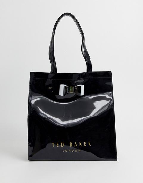 Ted Baker - Sofcon - Borsa Icona Grande Morbida - Nero