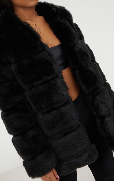 faux fur bubble jacket