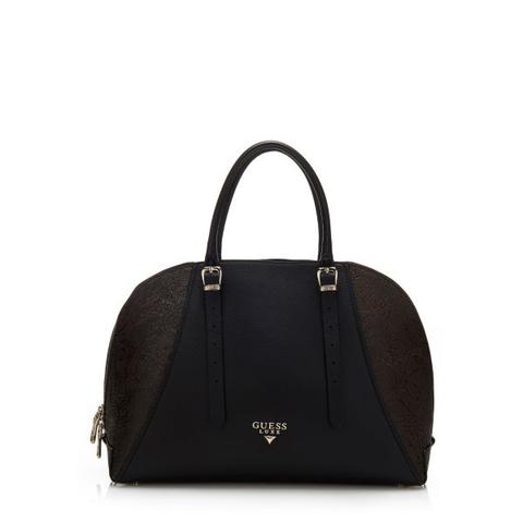 Bolso Baúl Lady Luxe Encaje De Piel